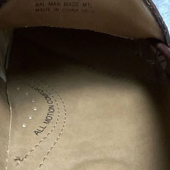 Bass & Co. Men Leather Loafers Shoes Tassels Brown Size 11.5M Style 1475-241 - Picture 10 of 10